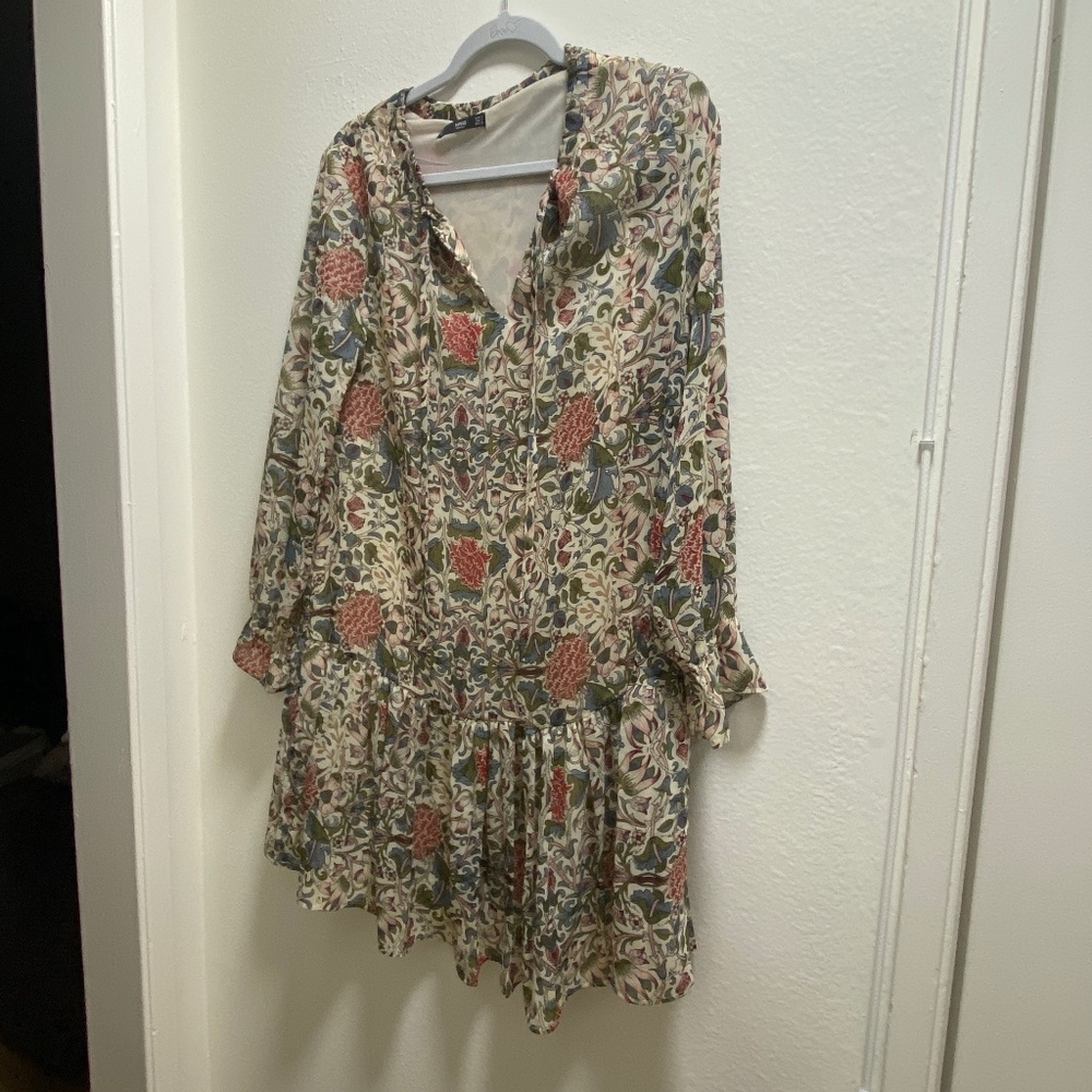 Knee Length Floral Dress